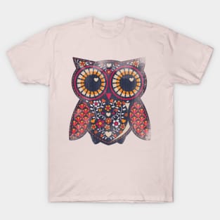 Cute floral owl T-Shirt